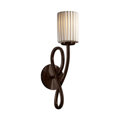 Limoges Capellini Oval Wall Sconce by Justice Design Group - Starlight Lighting USA and Canada